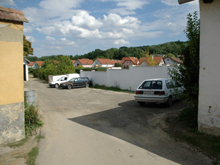 Dorfzentrum Parkplatz